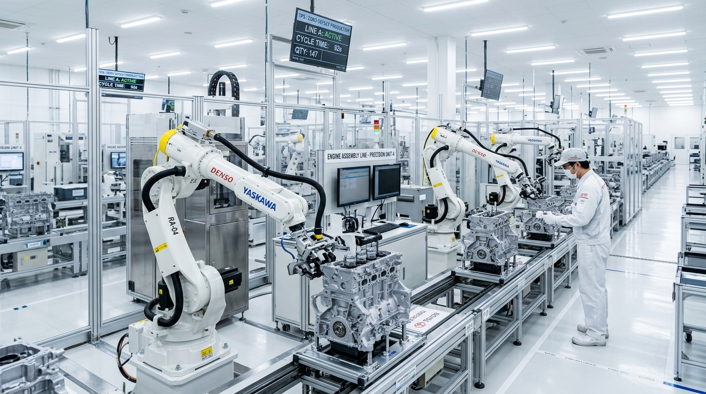ENEOS Japanese automotive OEM factory