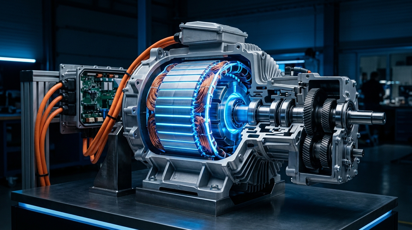 Fuchs EV electric motor precision